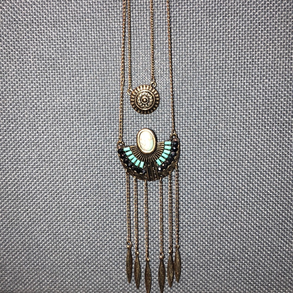 Boho Two Strand Necklace